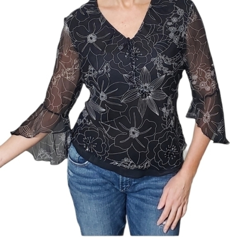 SilkLand 100% Silk Shell Size Small